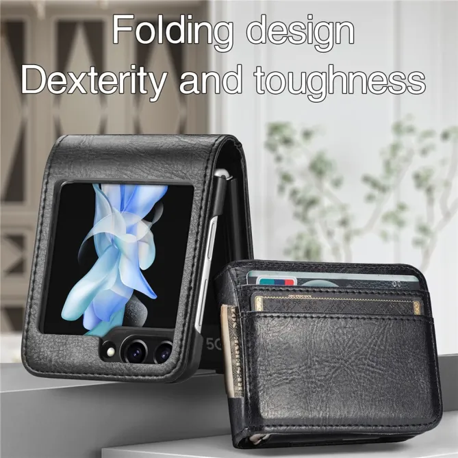 Coque Samsung Galaxy Z Flip 7 FE et Z Flip 6 Multi Porte-Cartes Photo