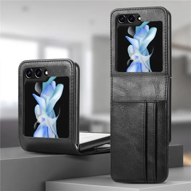 Coque Samsung Galaxy Z Flip 7 FE et Z Flip 6 Multi Porte-Cartes Photo