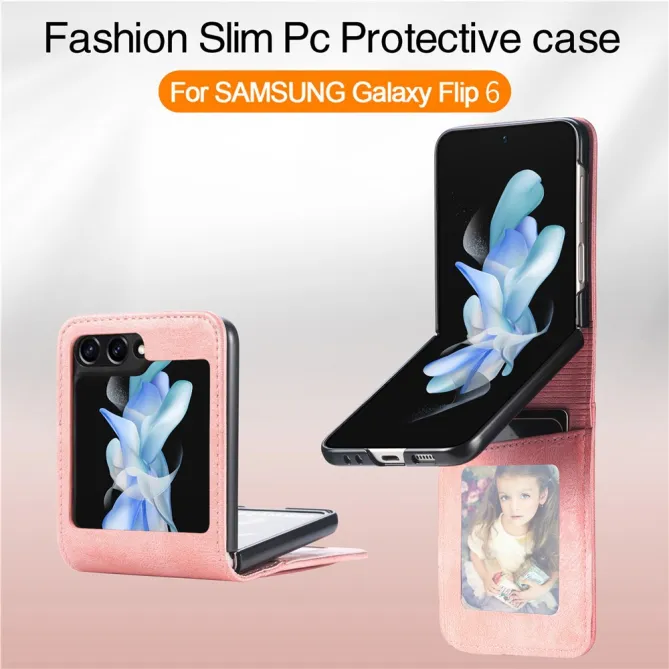 Coque Samsung Galaxy Z Flip 7 FE et Z Flip 6 Multi Porte-Cartes Photo