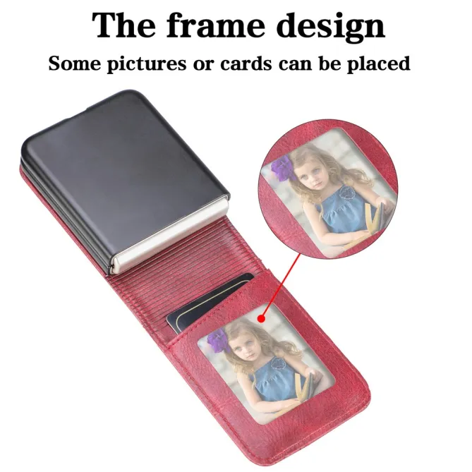 Coque Samsung Galaxy Z Flip 7 FE et Z Flip 6 Multi Porte-Cartes Photo