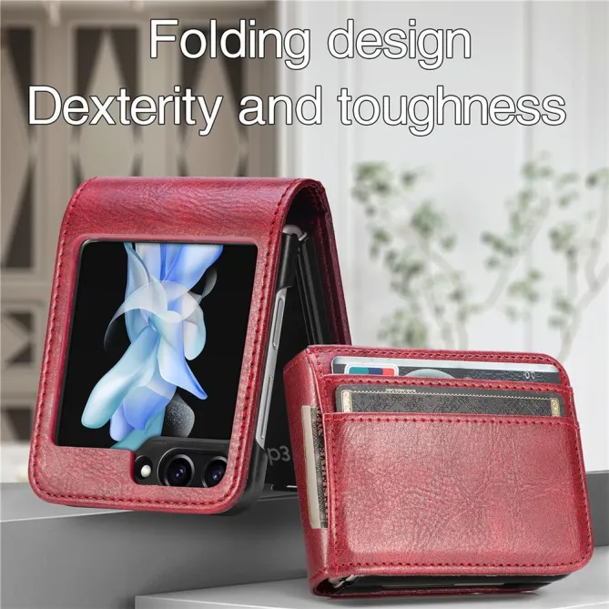 Coque Samsung Galaxy Z Flip 7 FE et Z Flip 6 Multi Porte-Cartes Photo