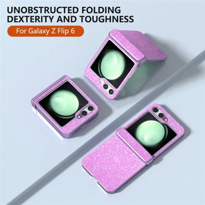 Coque Samsung Galaxy Z Flip 7 FE et Z Flip 6 Effet Scintillant