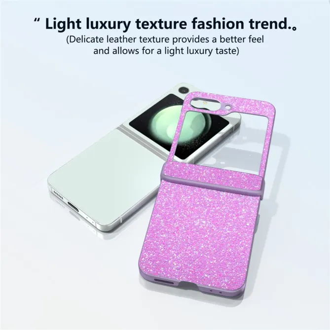 Coque Samsung Galaxy Z Flip 7 FE et Z Flip 6 Effet Scintillant