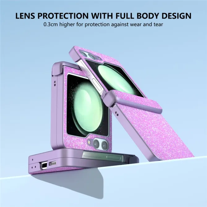 Coque Samsung Galaxy Z Flip 7 FE et Z Flip 6 Effet Scintillant