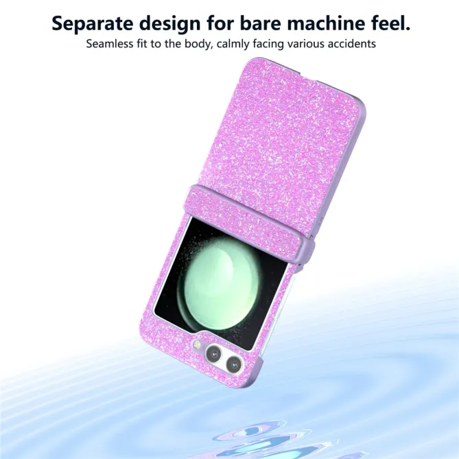 Coque Samsung Galaxy Z Flip 7 FE et Z Flip 6 Effet Scintillant