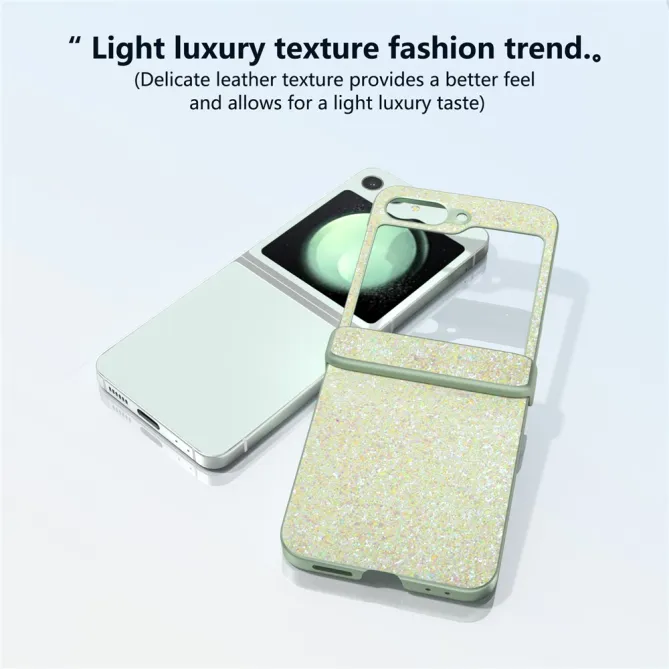 Coque Samsung Galaxy Z Flip 7 FE et Z Flip 6 Effet Scintillant