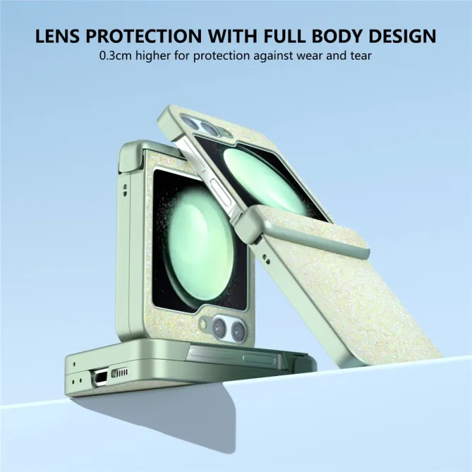 Coque Samsung Galaxy Z Flip 7 FE et Z Flip 6 Effet Scintillant