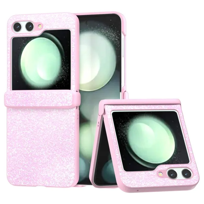 Coque Samsung Galaxy Z Flip 7 FE et Z Flip 6 Effet Scintillant