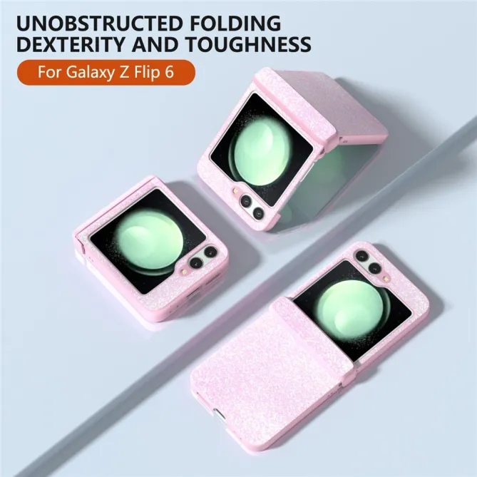 Coque Samsung Galaxy Z Flip 7 FE et Z Flip 6 Effet Scintillant