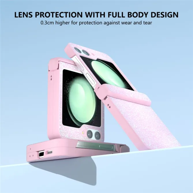 Coque Samsung Galaxy Z Flip 7 FE et Z Flip 6 Effet Scintillant