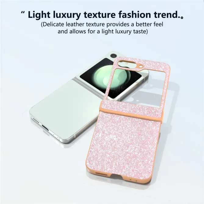Coque Samsung Galaxy Z Flip 7 FE et Z Flip 6 Effet Scintillant