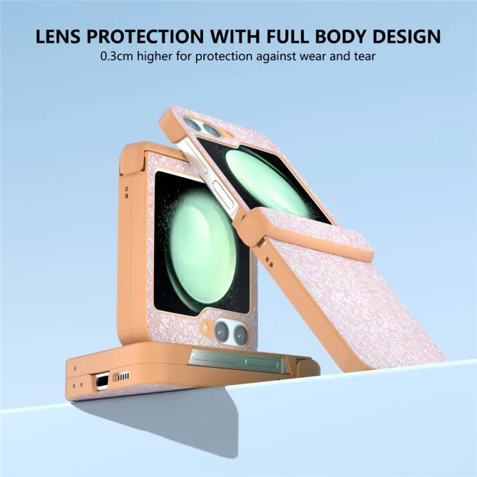 Coque Samsung Galaxy Z Flip 7 FE et Z Flip 6 Effet Scintillant