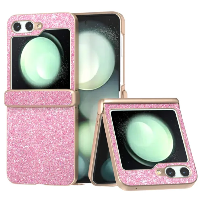 Coque Samsung Galaxy Z Flip 7 FE et Z Flip 6 Effet Scintillant