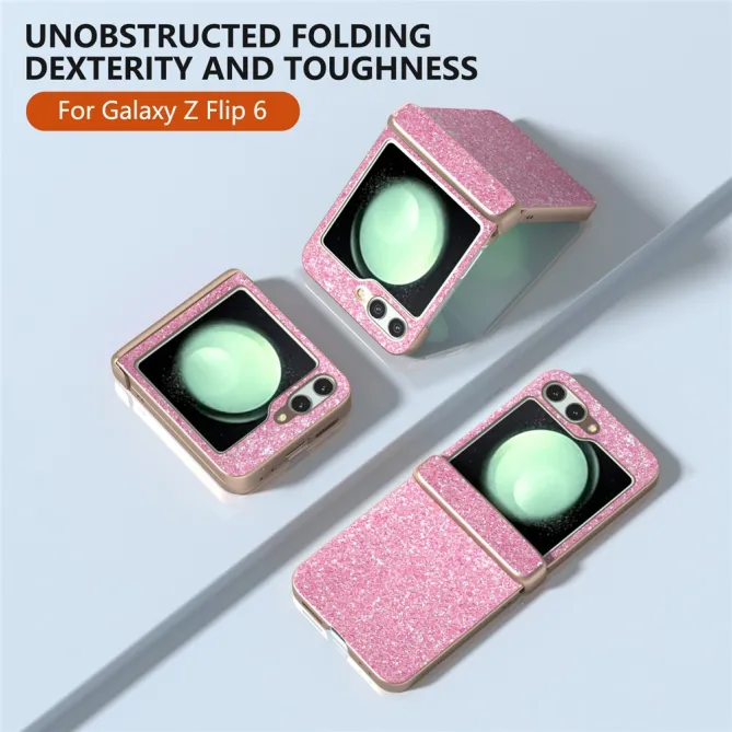 Coque Samsung Galaxy Z Flip 7 FE et Z Flip 6 Effet Scintillant