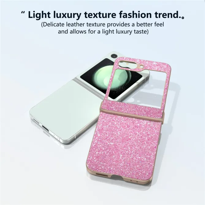 Coque Samsung Galaxy Z Flip 7 FE et Z Flip 6 Effet Scintillant