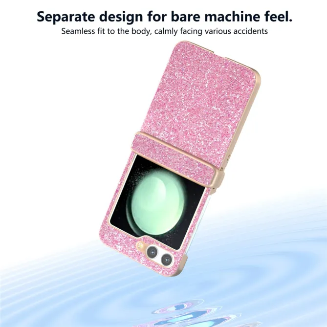 Coque Samsung Galaxy Z Flip 7 FE et Z Flip 6 Effet Scintillant