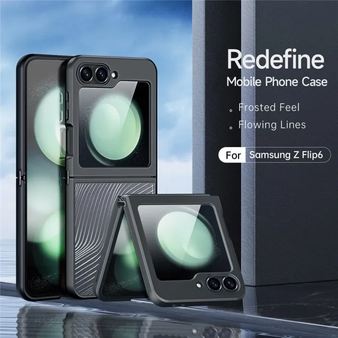 Coque Samsung Galaxy Z Flip7 FE / Z Flip6 Aimo Transparent