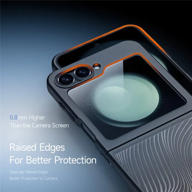 Coque Samsung Galaxy Z Flip7 FE / Z Flip6 Aimo Transparent