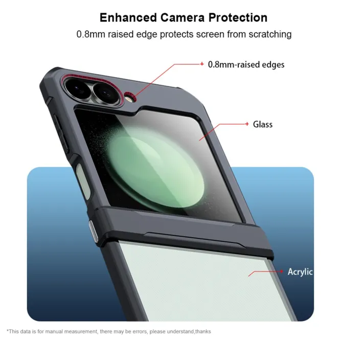 Coque Samsung Galaxy Z Flip 7 FE / Z Flip 6 TPU Transparente