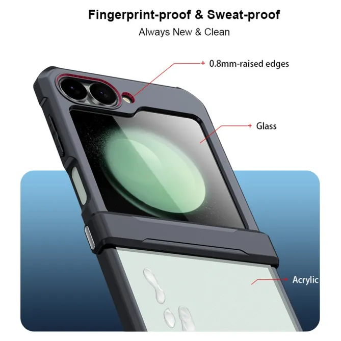Coque Samsung Galaxy Z Flip 7 FE / Z Flip 6 TPU Transparente