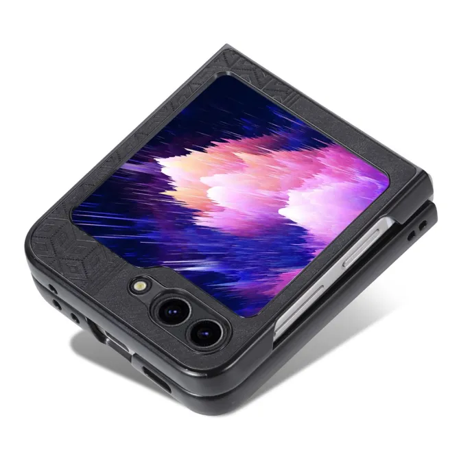 Coque Samsung Galaxy Z Flip7 FE / Z Flip6 AZNS Style Cuir