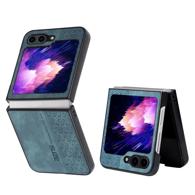 Coque Samsung Galaxy Z Flip7 FE / Z Flip6 AZNS Style Cuir