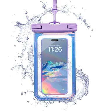 Pochette Étanche pour Natation et Plongée - IPX8, Compatible Écran Tactile