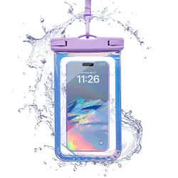 Pochette Étanche pour Natation et Plongée - IPX8, Compatible Écran Tactile
