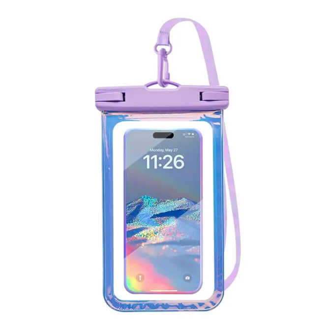 Pochette Étanche pour Natation et Plongée - IPX8, Compatible Écran Tactile