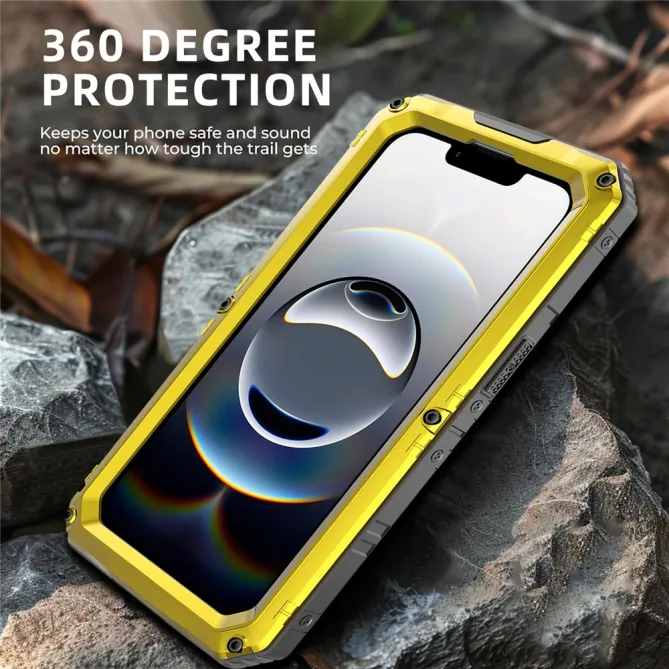 Coque iPhone 17e et 16e Métal Silicone IP68 Étanche