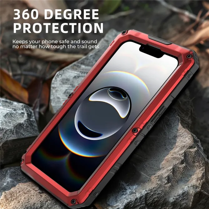 Coque iPhone 17e et 16e Métal Silicone IP68 Étanche