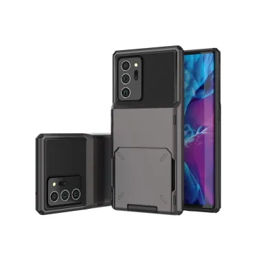 Coque Samsung Galaxy Note 20 Ultra Porte-Cartes à Volet Rabattable
