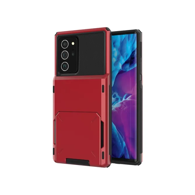 Coque Samsung Galaxy Note 20 Ultra Porte-Cartes à Volet Rabattable