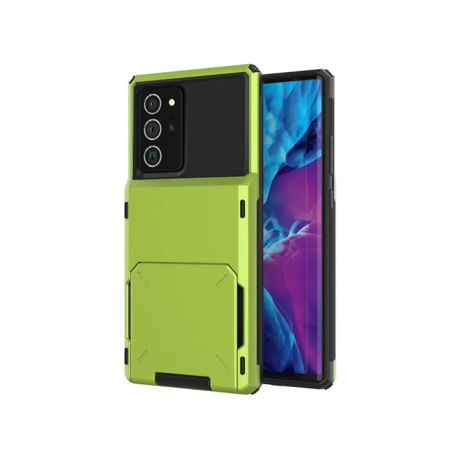 Coque Samsung Galaxy Note 20 Ultra Porte-Cartes à Volet Rabattable