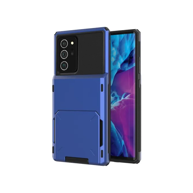 Coque Samsung Galaxy Note 20 Ultra Porte-Cartes à Volet Rabattable