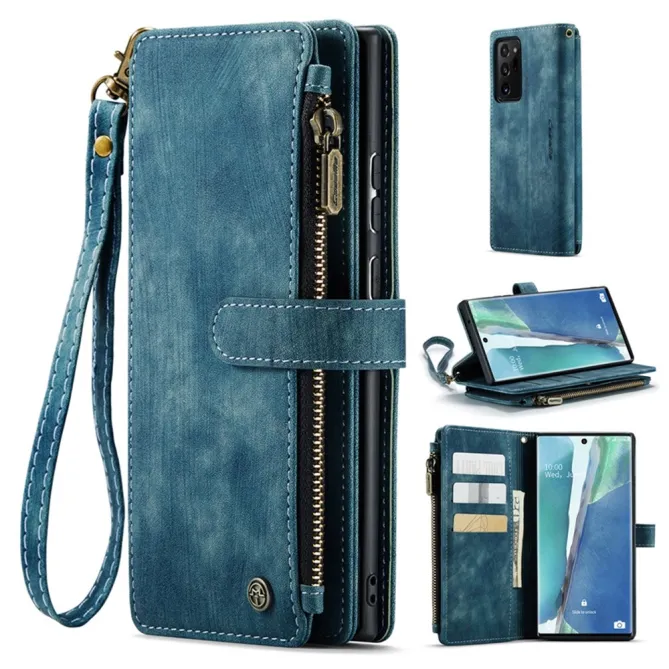 Étui Portefeuille Samsung Galaxy Note 20 Ultra C30 Zip et Multi Rangements