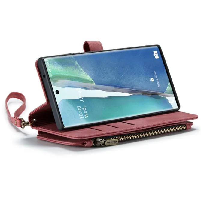 Étui Portefeuille Samsung Galaxy Note 20 Ultra C30 Zip et Multi Rangements