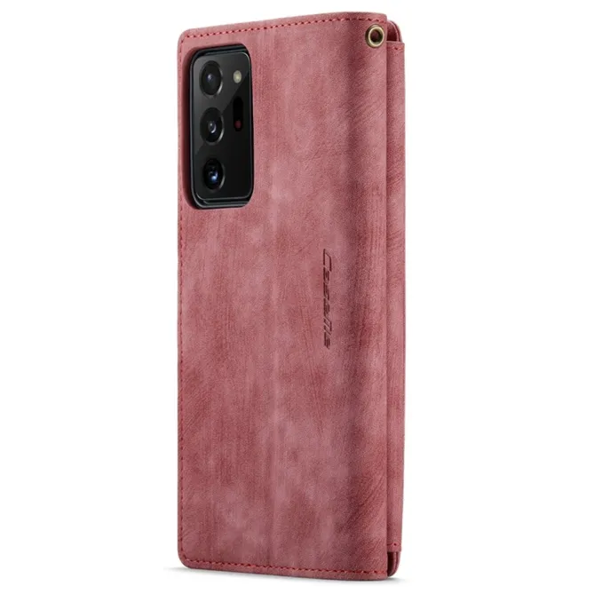 Étui Portefeuille Samsung Galaxy Note 20 Ultra C30 Zip et Multi Rangements