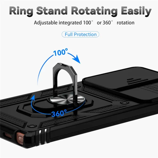 Coque Samsung Galaxy Note 20 Ultra Support Rotatif et Volet de Confidentialité