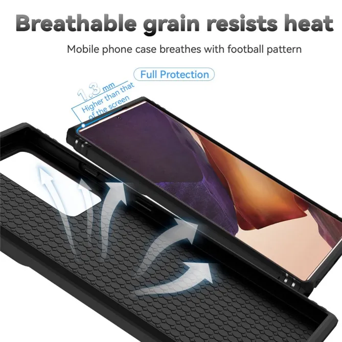 Coque Samsung Galaxy Note 20 Ultra Support Rotatif et Volet de Confidentialité