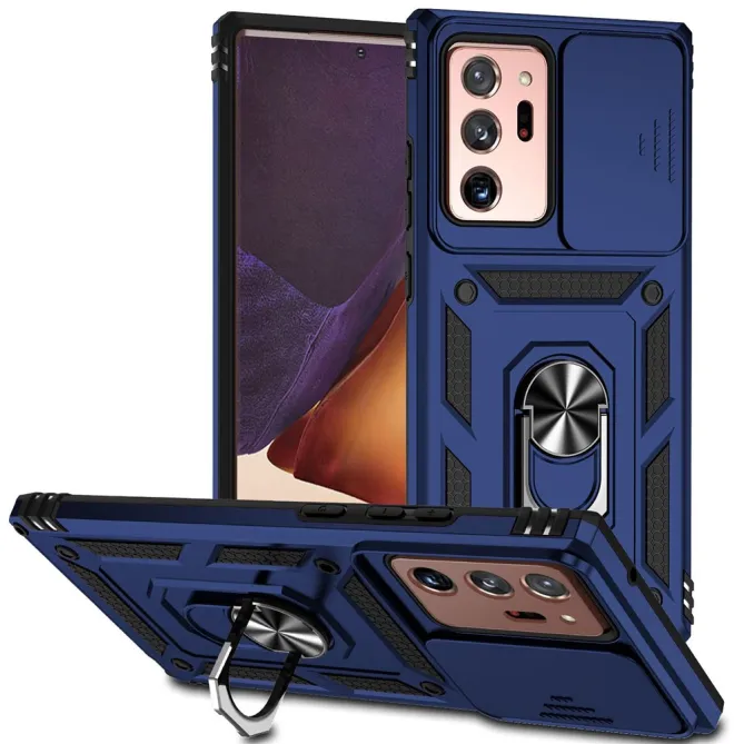 Coque Samsung Galaxy Note 20 Ultra Support Rotatif et Volet de Confidentialité