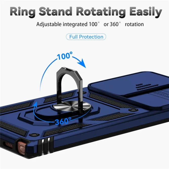 Coque Samsung Galaxy Note 20 Ultra Support Rotatif et Volet de Confidentialité