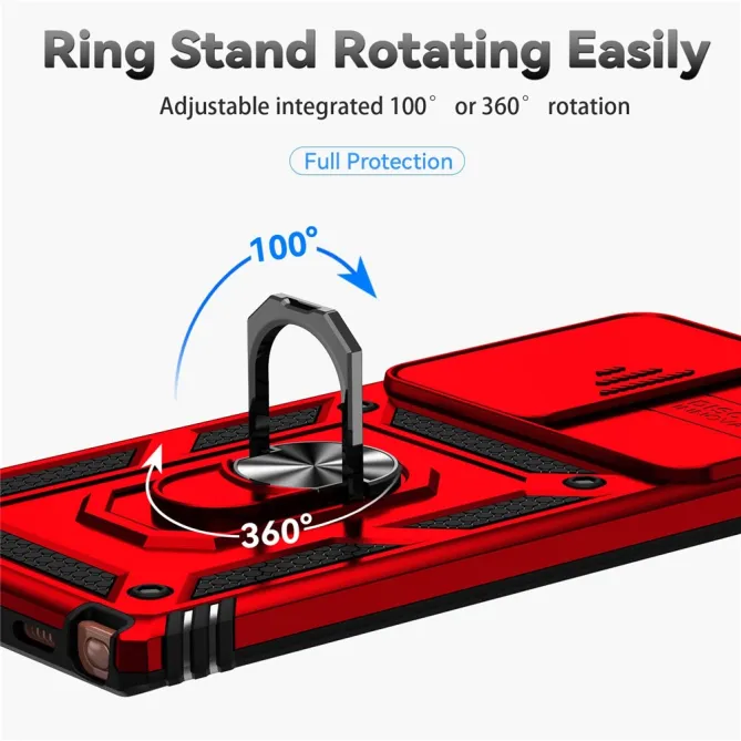 Coque Samsung Galaxy Note 20 Ultra Support Rotatif et Volet de Confidentialité