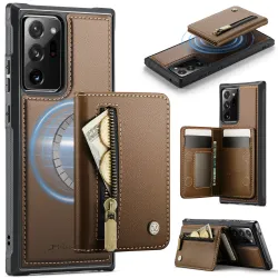 Coque Samsung Galaxy Note 20 Ultra Portefeuille Zippé MagSafe J12