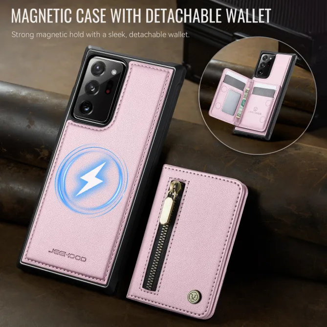 Coque Samsung Galaxy Note 20 Ultra Portefeuille Zippé MagSafe J12