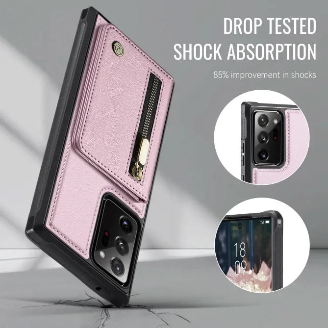 Coque Samsung Galaxy Note 20 Ultra Portefeuille Zippé MagSafe J12