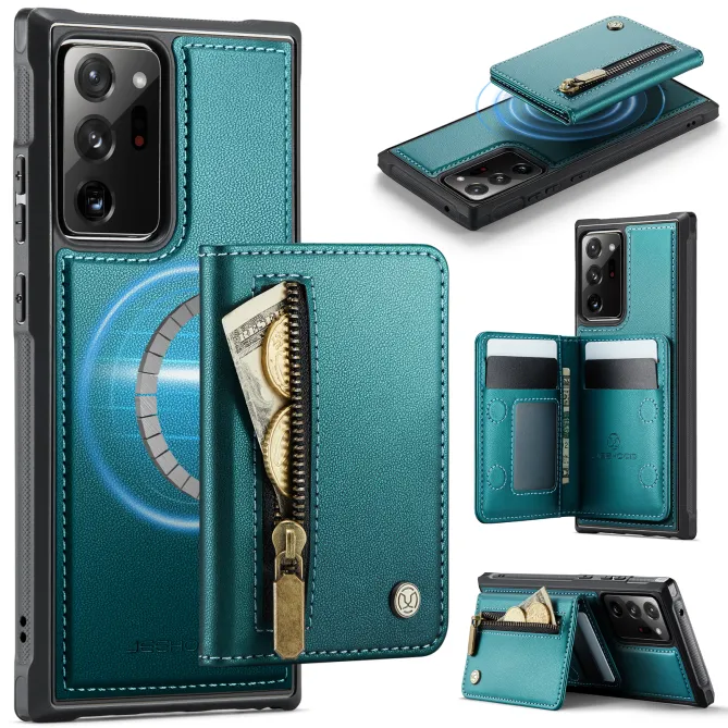 Coque Samsung Galaxy Note 20 Ultra Portefeuille Zippé MagSafe J12