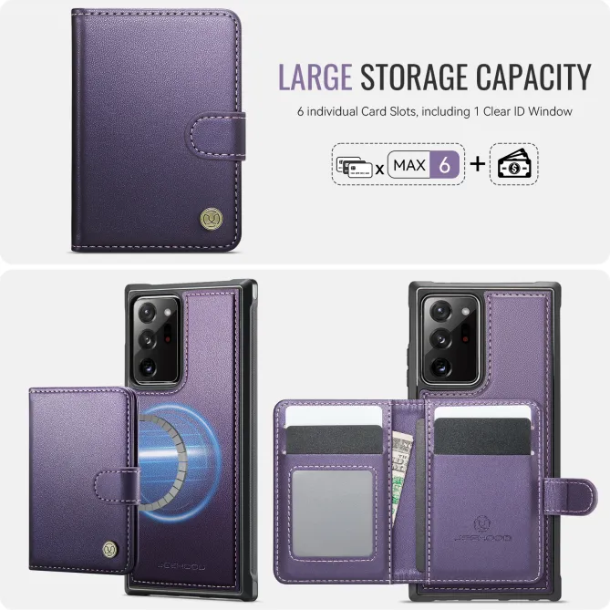 Coque Samsung Galaxy Note 20 Ultra Portefeuille Détachable J09