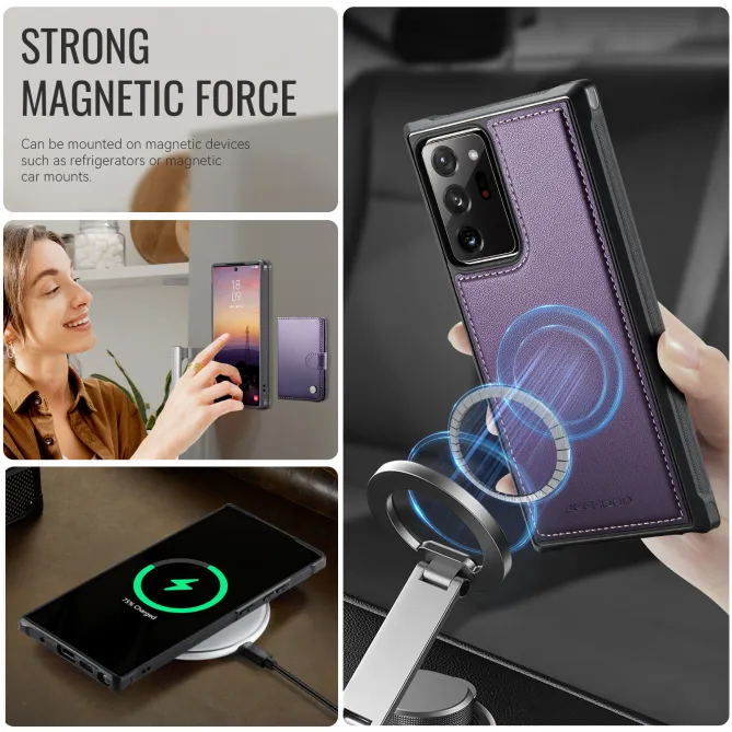 Coque Samsung Galaxy Note 20 Ultra Portefeuille Détachable J09