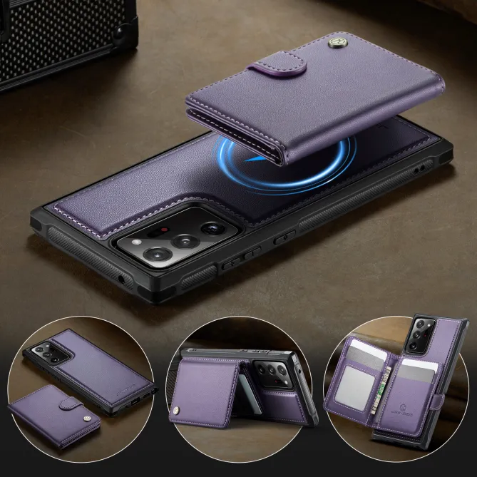 Coque Samsung Galaxy Note 20 Ultra Portefeuille Détachable J09